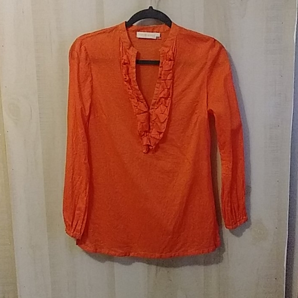 Tory Burch Tops - Tory Burch Tunic Coral Size 0